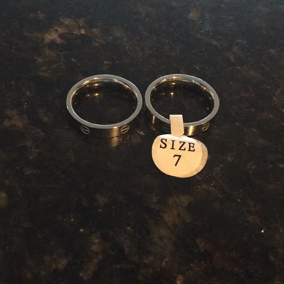 Jewelry - Skinny love band stainless 25 each